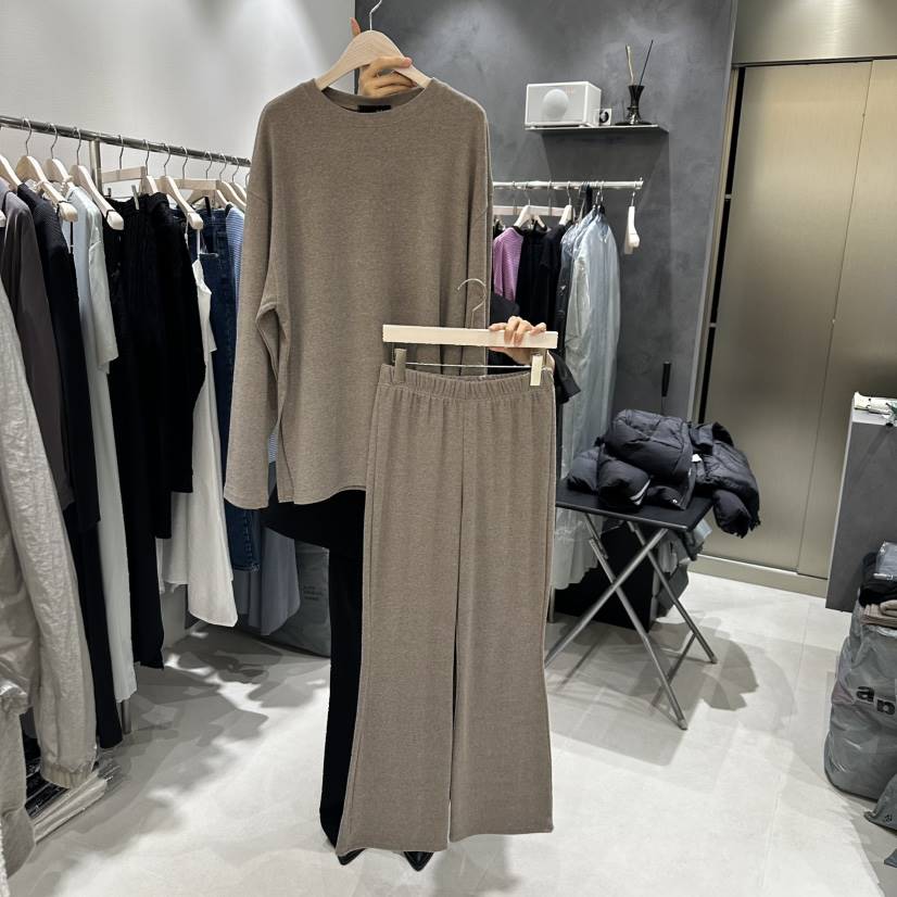 OPEN東大門實拍女士新品25春夏人氣休閑熱賣推薦真品套裝套裝OPEN套裝
