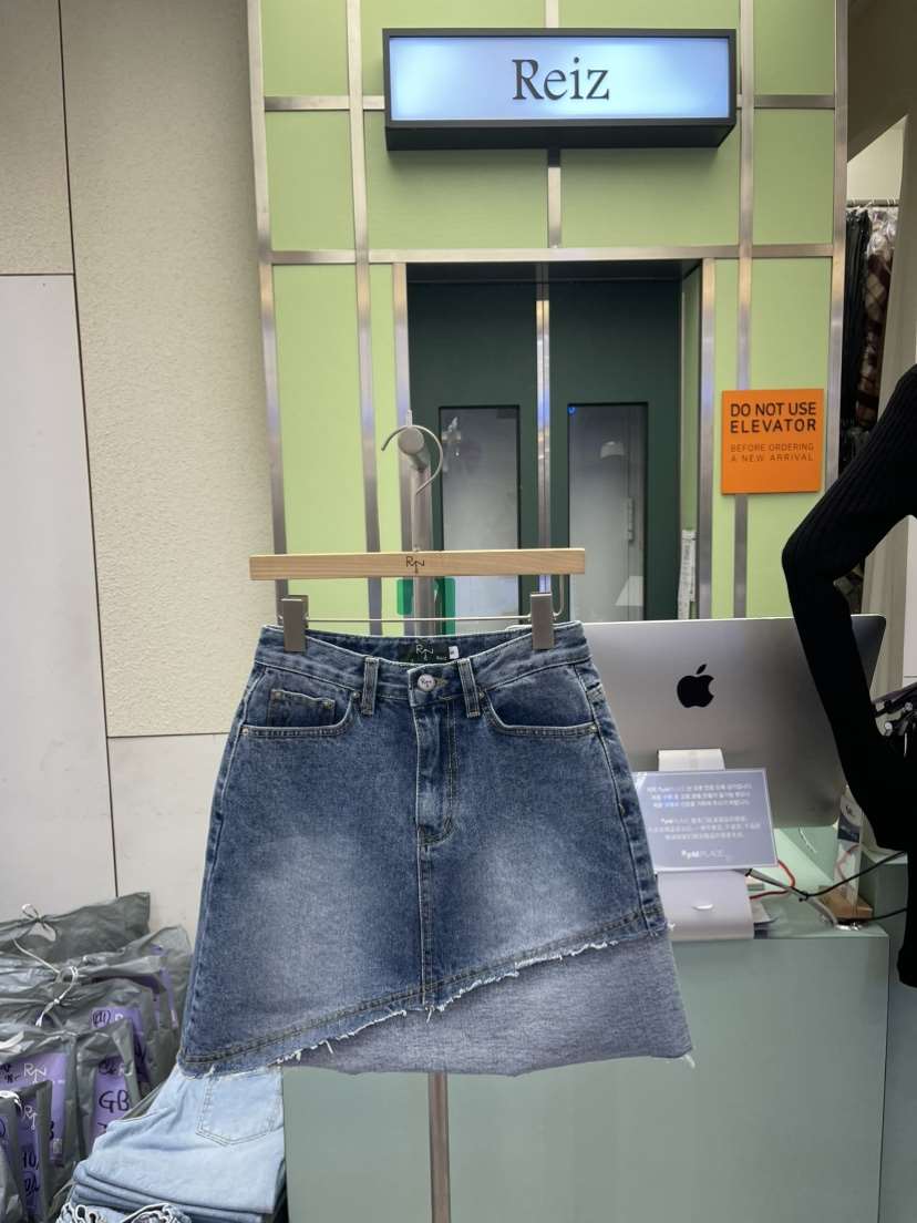 REIZ東大門代購女裝新款時尚休閑人氣熱賣真品職業推薦短裙REIZ短裙