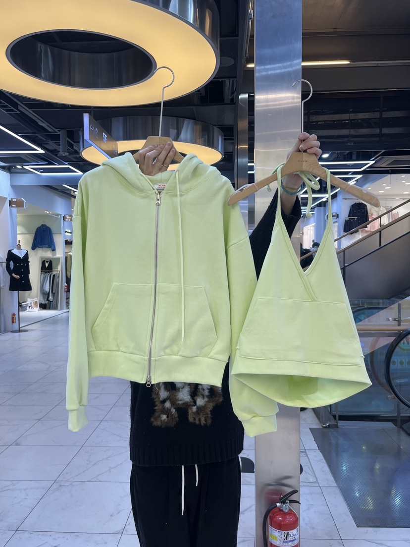 PLUM-q直郵韓國代購㊣女裝新品休閑人氣時尚推薦熱賣套裝連帽PLUM套裝