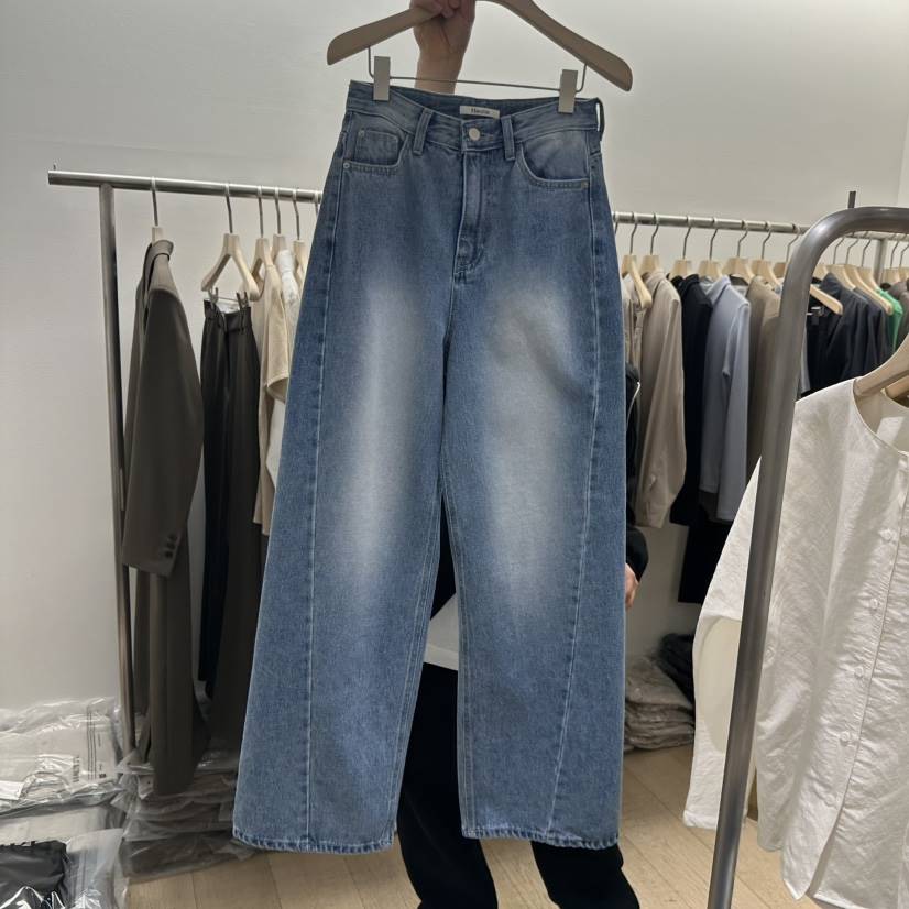 HAUTTE-P韓國㊣直郵東大門代購女裝新品休閑時尚人氣牛仔褲HAUTTE牛仔褲