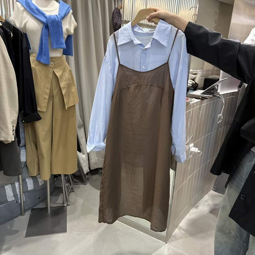 ALEGRE韓國直郵㊣女裝新品時尚熱賣職業人氣休閑推薦連衣裙ALEGRE連衣裙