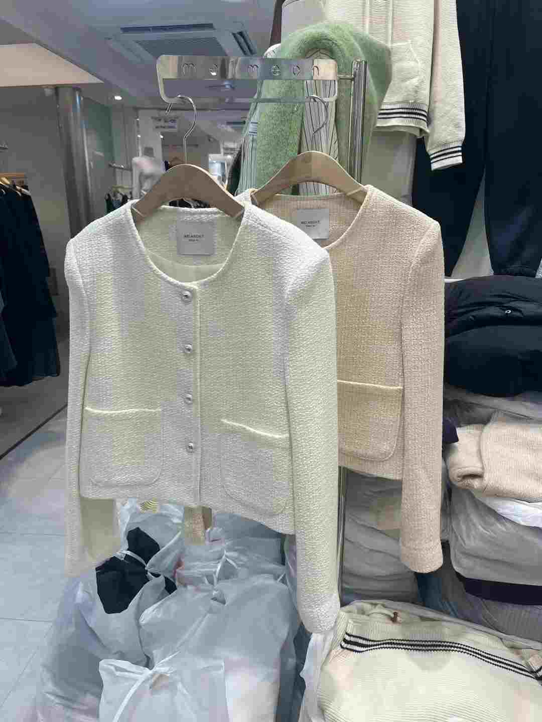 MELMEONT韓國代購女士新品25春夏真品推薦休閑熱賣職業夾克MELMEONT夾克