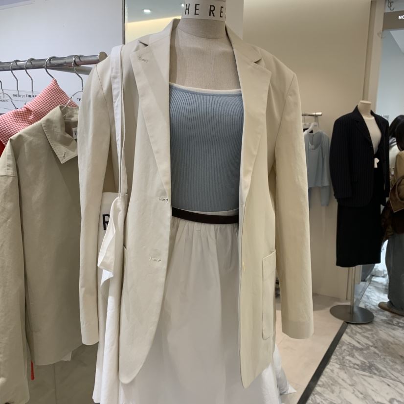 THE REST東大門代購女士新品職業人氣休閑推薦25春夏真品夾克THE REST/UNNOEUD夾克