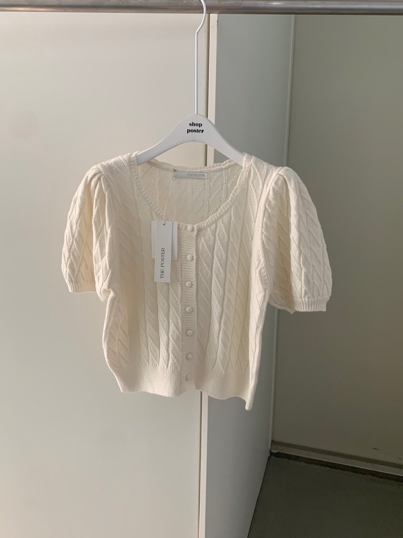 SHOP POSTER東大門代購女士新品人氣25春夏職業針織衫羊毛衫SHOP_POSTER針織衫