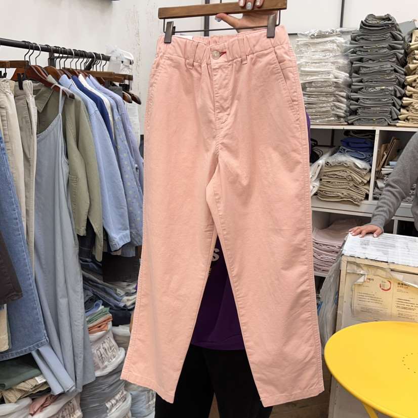 DELI JENNY東大門實拍女裝新款職業人氣熱賣25春夏時尚休閑褲THERE休閑褲