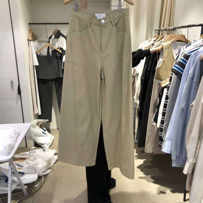 IR BIEN東大門實拍女士新款時尚人氣職業熱賣真品推薦休閑褲ir bien-A休閑褲