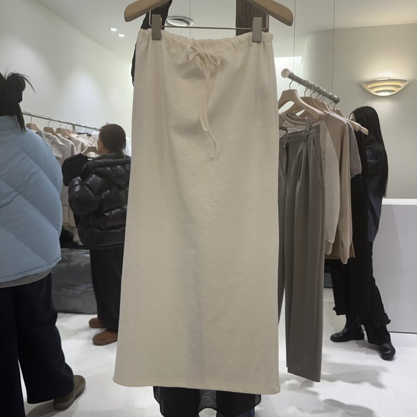 AVECNOUS韓國直郵㊣女裝新品時尚熱賣休閑25春夏推薦人氣長裙AVECNOUS長裙