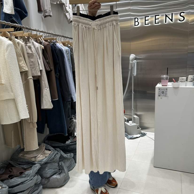 BEENS直郵韓國代購㊣女裝新品人氣熱賣休閑推薦職業25春夏休閑褲BEENS休閑褲