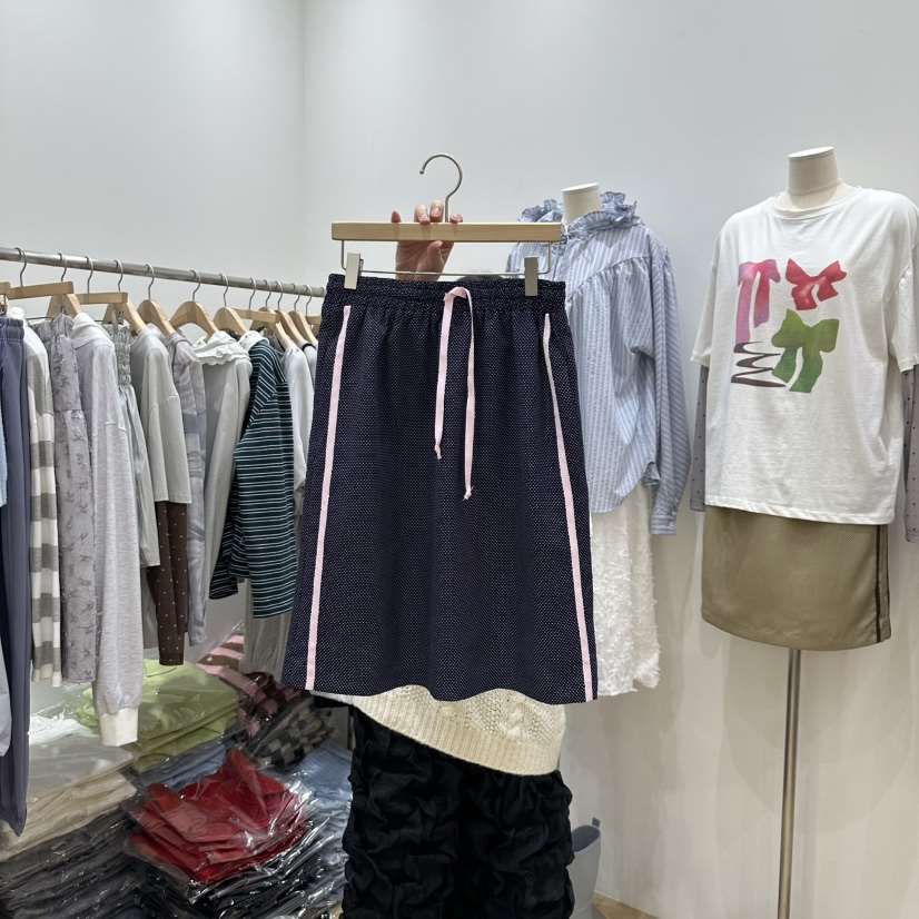 FURE韓國直郵㊣女裝新款職業推薦人氣休閑25春夏半身裙中短裙FURE半身裙/中短裙