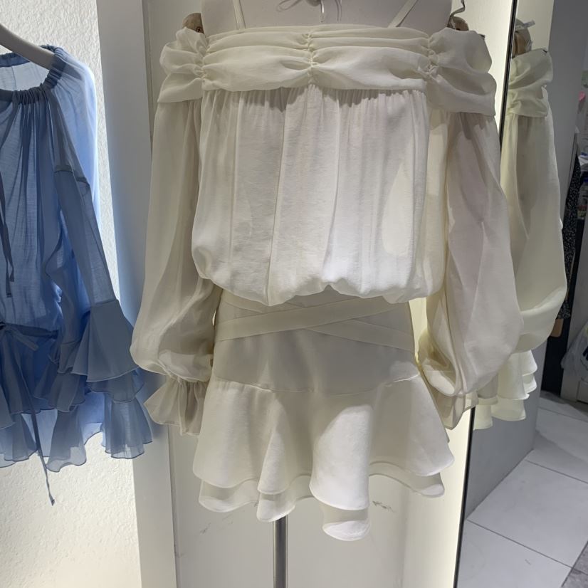 TYCHE韓國㊣直郵東大門代購女裝新品熱賣25春夏職業時尚連衣裙TYCHE連衣裙