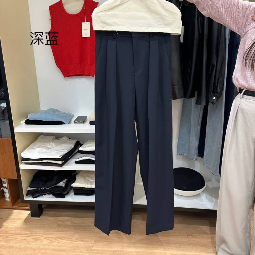 MUYBIEN韓國㊣直郵東大門代購女裝新品休閑時尚25春夏休閑褲MUYBIEN休閑褲