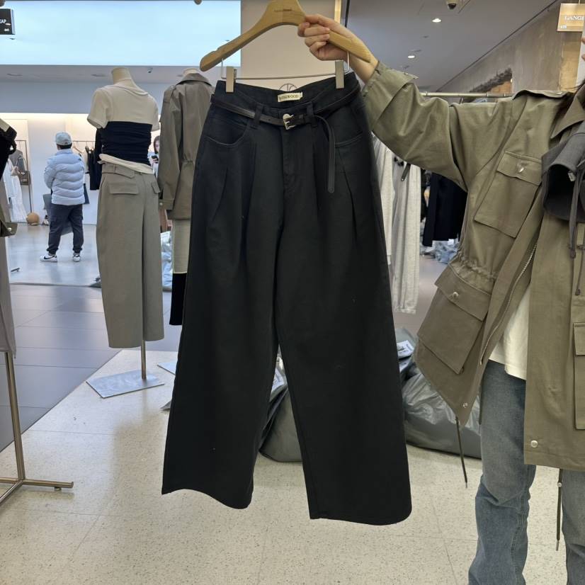 SANDALWOOD直郵韓國代購㊣女裝新品職業時尚人氣熱賣休閑褲SANDALWOOD休閑褲
