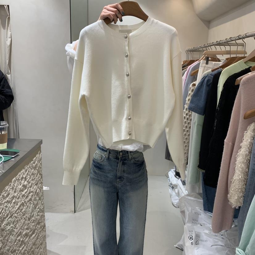 NINESQUARED直郵韓國代購㊣女裝新品職業熱賣人氣25春夏針織衫NINESQUARED針織衫