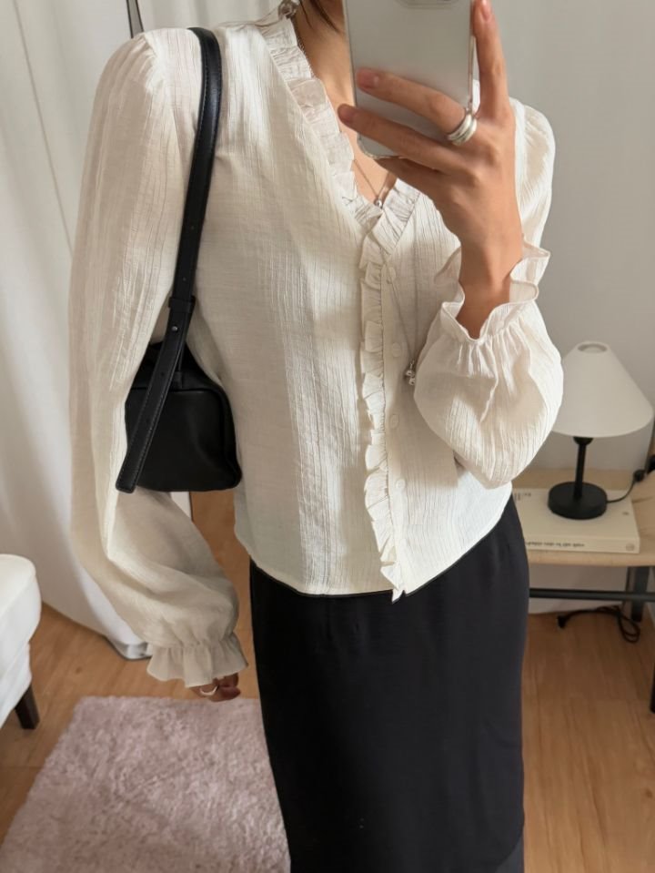 DOIT韓國代購女裝新品熱賣職業時尚真品人氣25春夏襯衫蕾絲衫DOIT襯衫/蕾絲衫