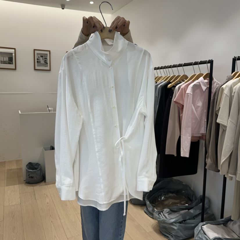 OVU直郵韓國代購㊣女裝新款推薦職業熱賣25春夏人氣襯衫蕾絲衫OVU襯衫/蕾絲衫