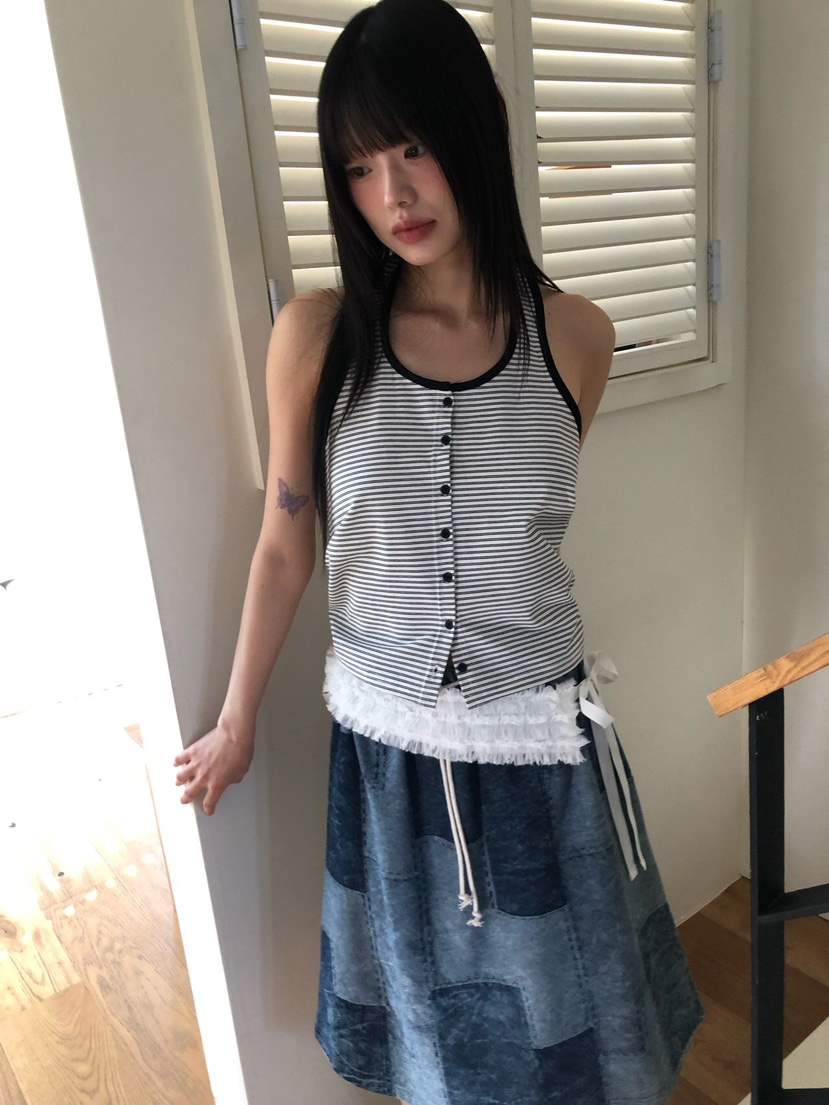 FLASH韓國直郵㊣女裝新款推薦時尚25春夏休閑熱賣人氣吊帶背心FLASH吊帶/背心