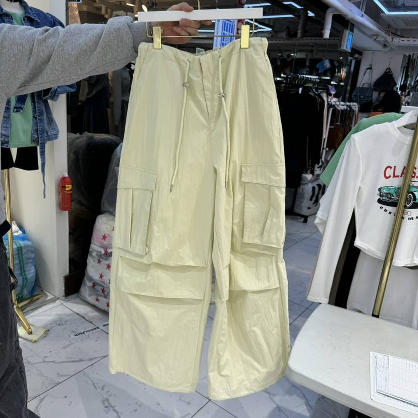 ENDOLPHIN韓國直郵㊣女裝新品25春夏職業熱賣人氣休閑褲綁帶ENDOLPHIN休閑褲