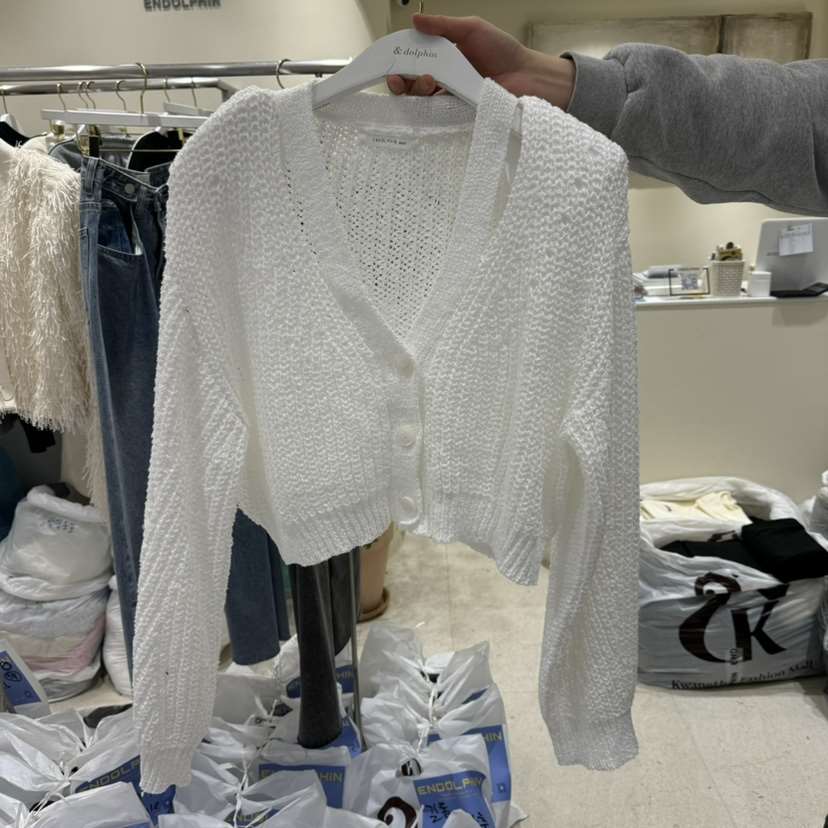 ENDOLPHIN韓國㊣直郵東大門代購女裝新品25春夏推薦時尚針織衫ENDOLPHIN針織衫