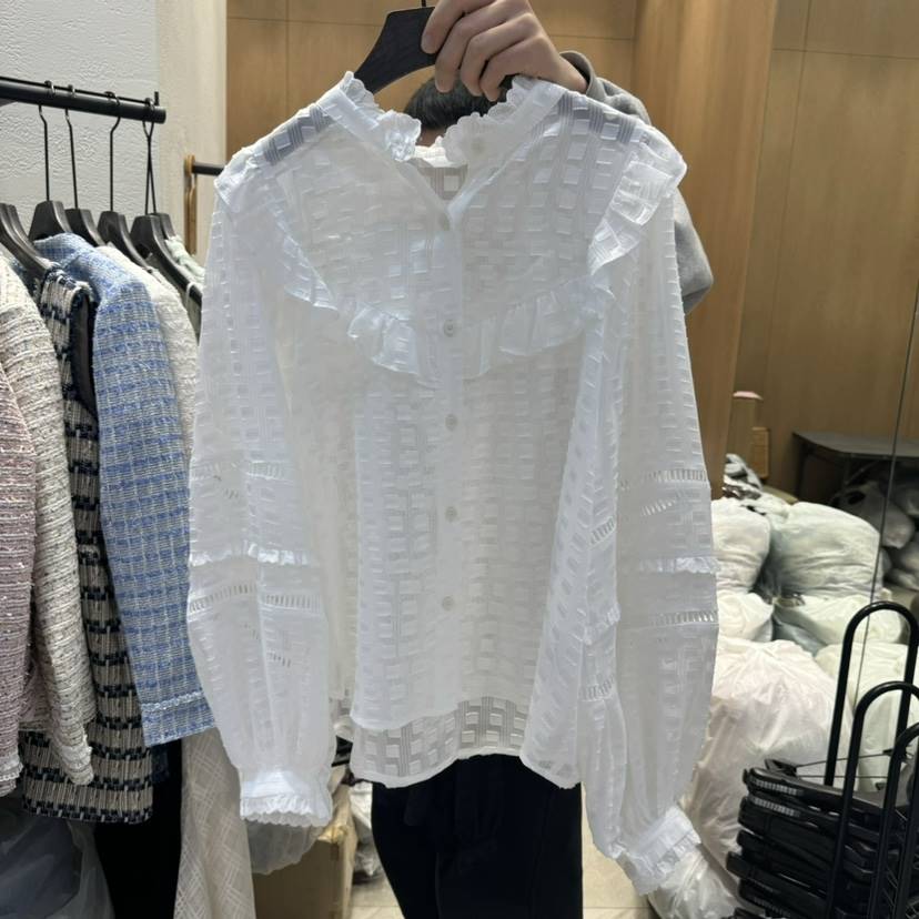 TRIPLE SEVEN韓國代購女士新品真品熱賣職業時尚襯衫蕾絲衫TRIPLE SEVEN襯衫/蕾絲衫
