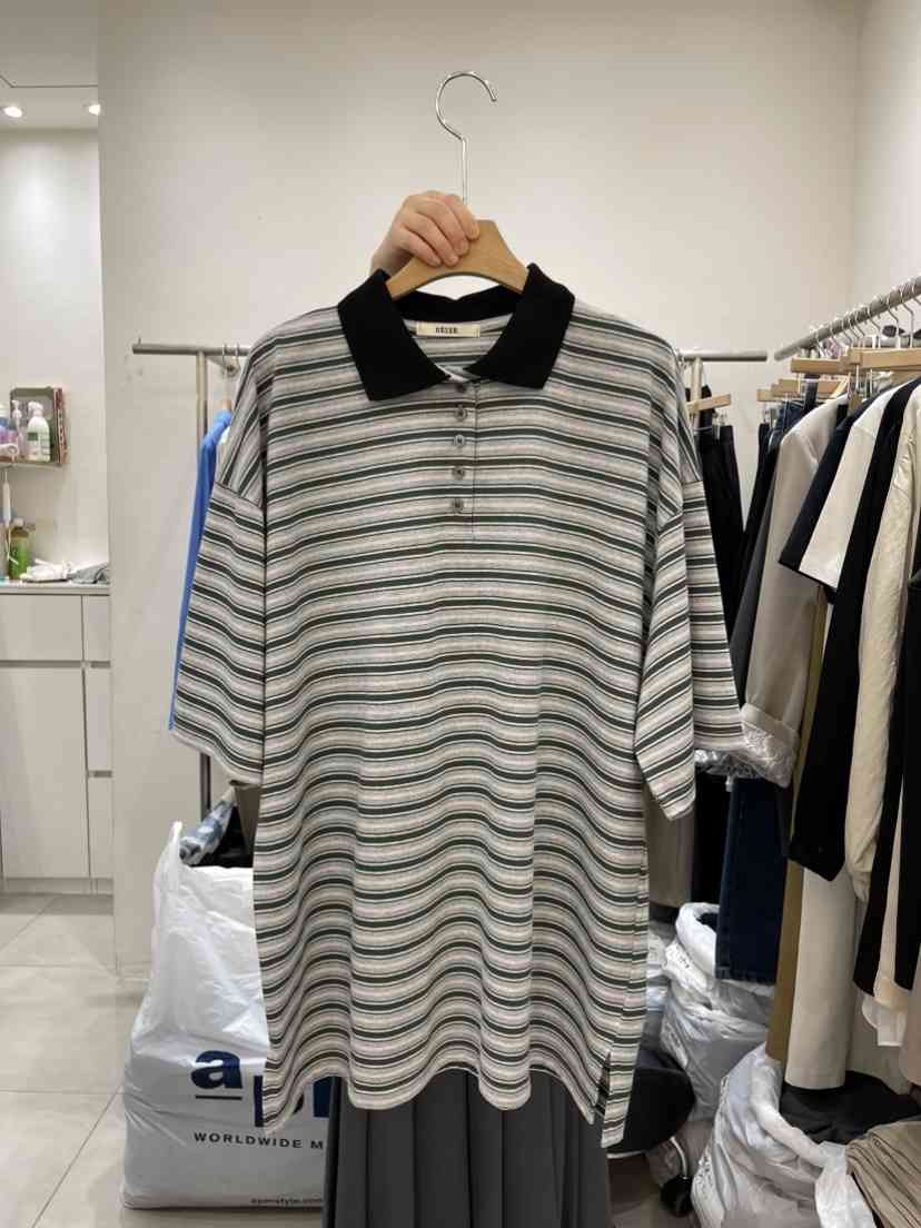 HEIZE直郵韓國代購㊣女裝新品休閑時尚推薦25春夏熱賣職業T恤HEIZET恤