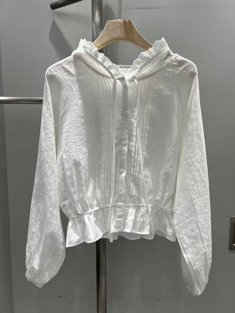 WUNDERKIND東大門實拍女裝新品人氣推薦熱賣真品襯衫蕾絲衫WUNDERKIND襯衫/蕾絲衫