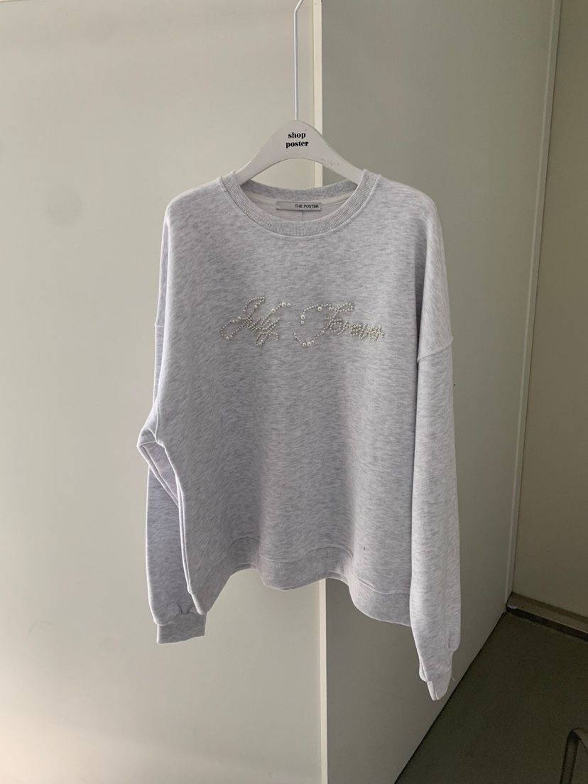 SHOP POSTER東大門實拍女士新款熱賣推薦人氣休閑職業衛衣SHOP_POSTER衛衣