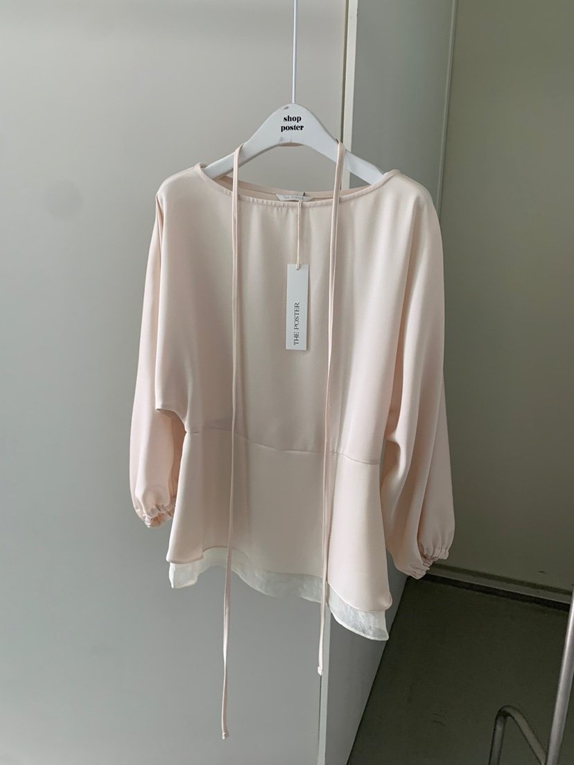 SHOP POSTER東大門直郵女士新款職業人氣25春夏襯衫蕾絲衫SHOP_POSTER襯衫/蕾絲衫