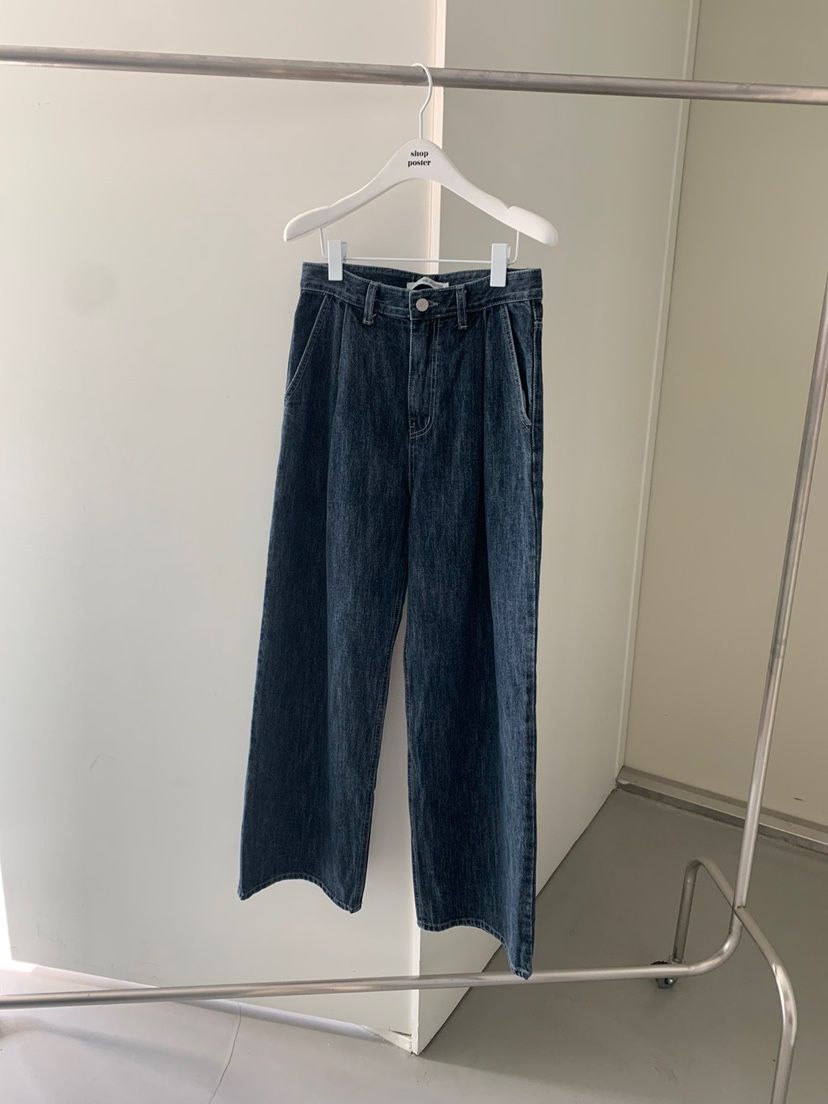 SHOP POSTER韓國直郵女裝新款真品職業熱賣人氣休閑牛仔褲SHOP_POSTER牛仔褲