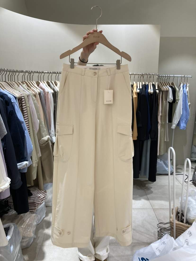FLEUR-P東大門直郵女士新款25春夏人氣職業時尚熱賣休閑褲FLEUR休閑褲