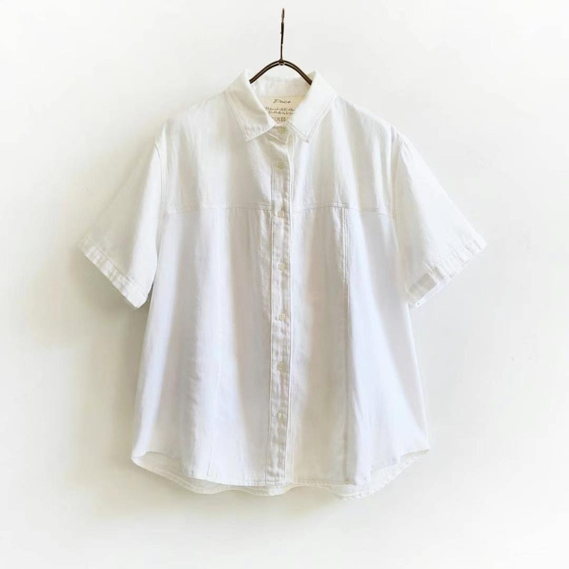 PUCO韓國直郵㊣女裝新品人氣職業時尚熱賣休閑25春夏襯衫蕾絲衫PUCO襯衫/蕾絲衫