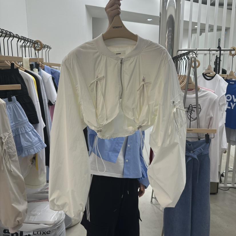 VENEFIT直郵韓國代購㊣女裝新品推薦25春夏熱賣時尚職業夾克VENEFIT/JENNIE夾克