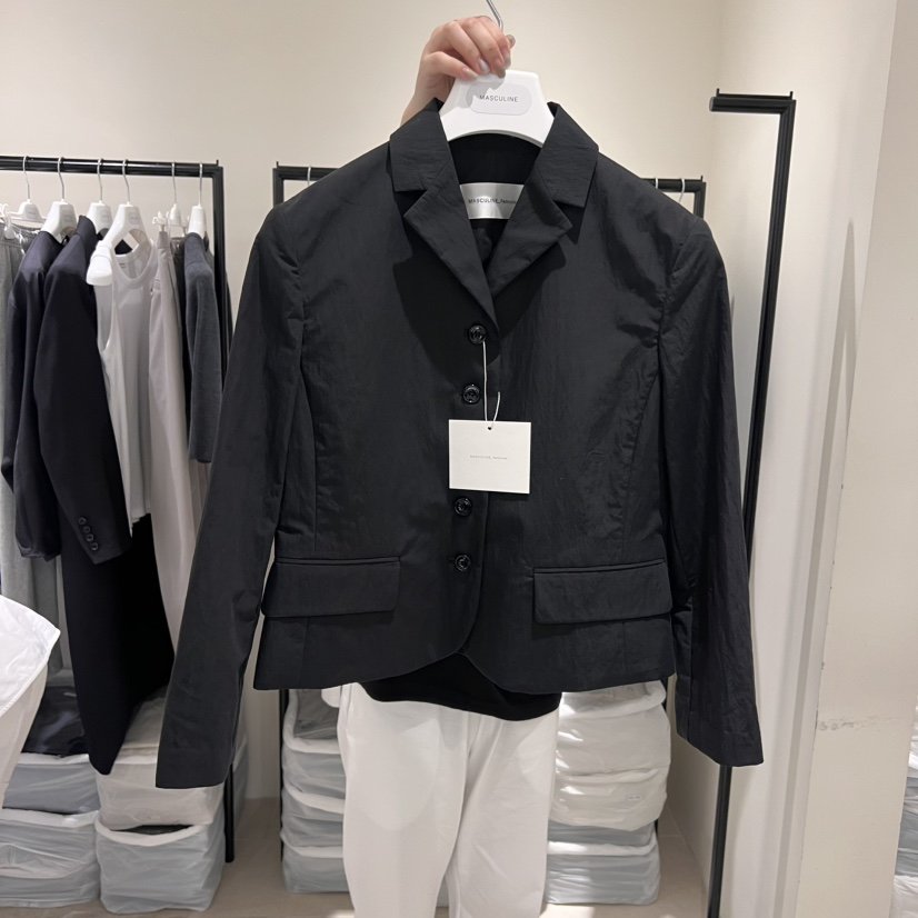MASCULINE韓國代購女士新款真品人氣25春夏時尚熱賣休閑夾克MASCULINE夾克