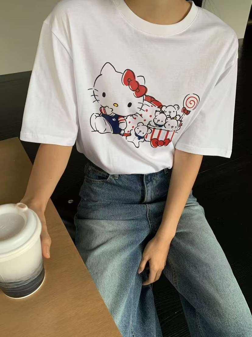 MUSHROOM EFFECT韓國直郵女裝新品職業時尚人氣熱賣真品T恤MUSHROOM EFFECTT恤