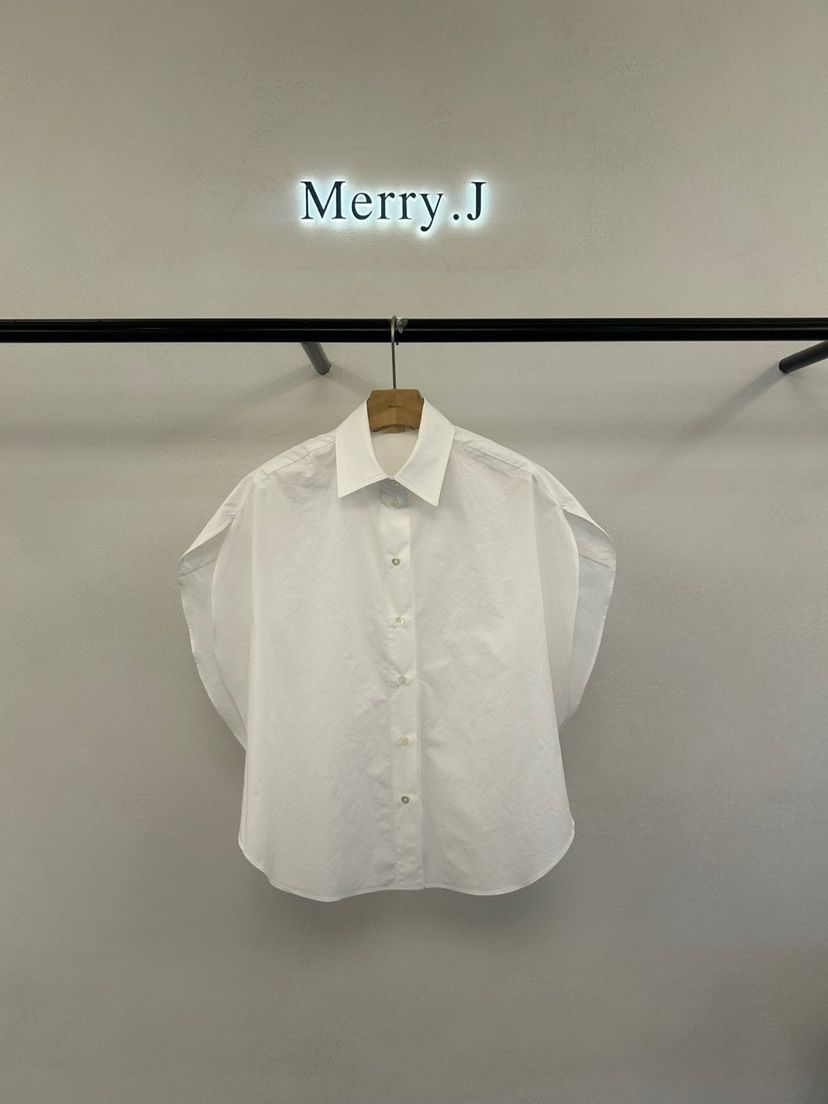 MERRY-J東大門代購女裝新款人氣休閑推薦25春夏襯衫蕾絲衫MERRY-J襯衫/蕾絲衫