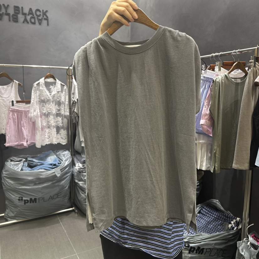 LADYBLACK韓國直郵女裝新品25春夏真品職業熱賣時尚休閑T恤LADYBLACKT恤