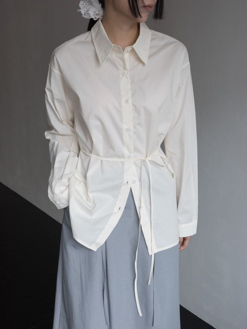 MUSHROOM EFFECT東大門直郵女裝新品25春夏時尚襯衫蕾絲衫MUSHROOM EFFECT襯衫/蕾絲衫