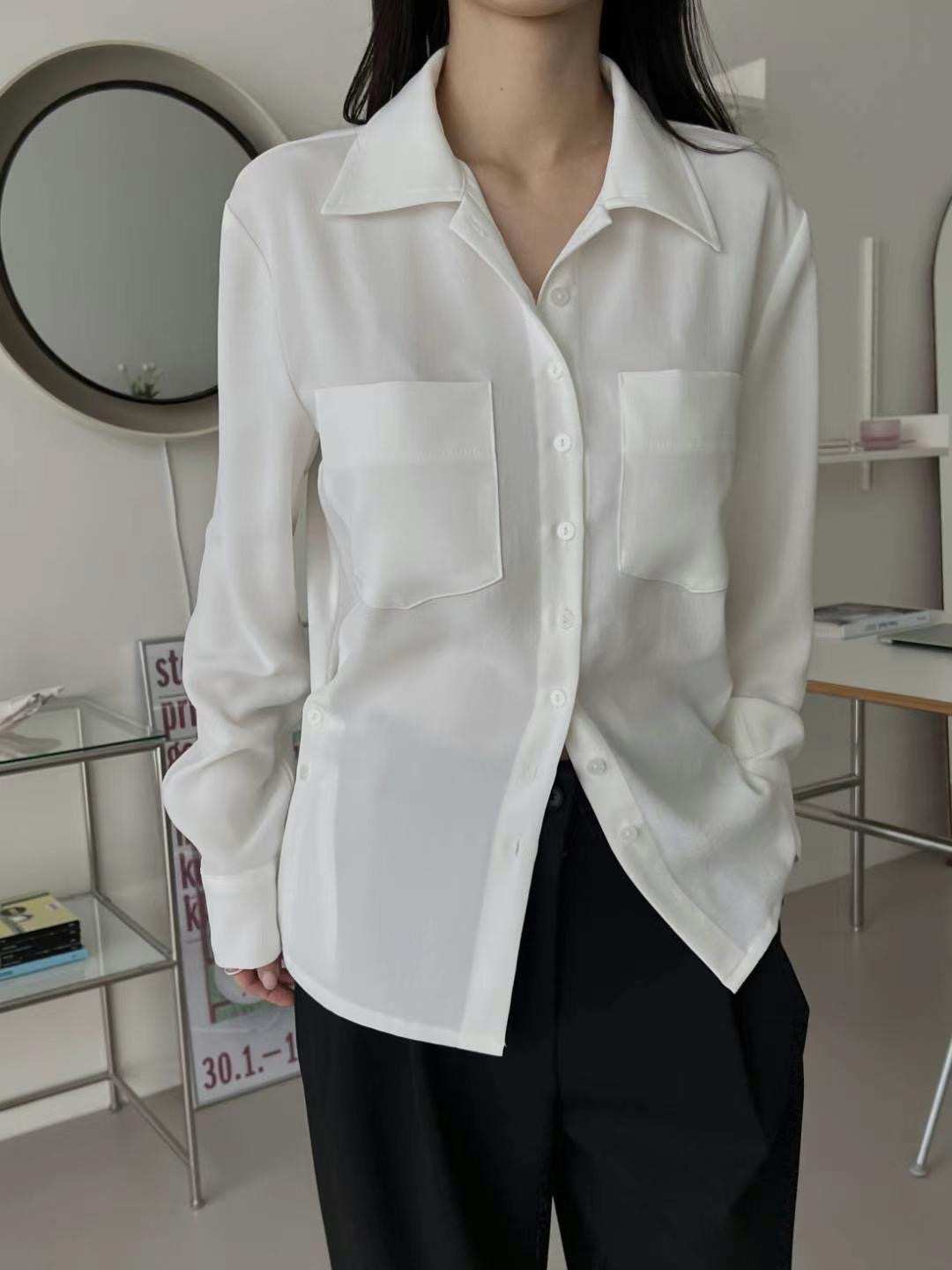 RUNWAY韓國㊣直郵東大門代購女裝新品職業時尚25春夏襯衫蕾絲衫RUNWAY-OT襯衫/蕾絲衫
