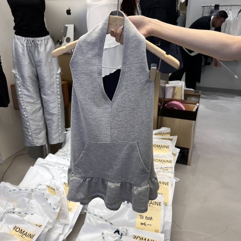 ROMAINE韓國㊣直郵東大門代購女裝新款推薦吊帶背心不含內搭ROMAINE吊帶/背心