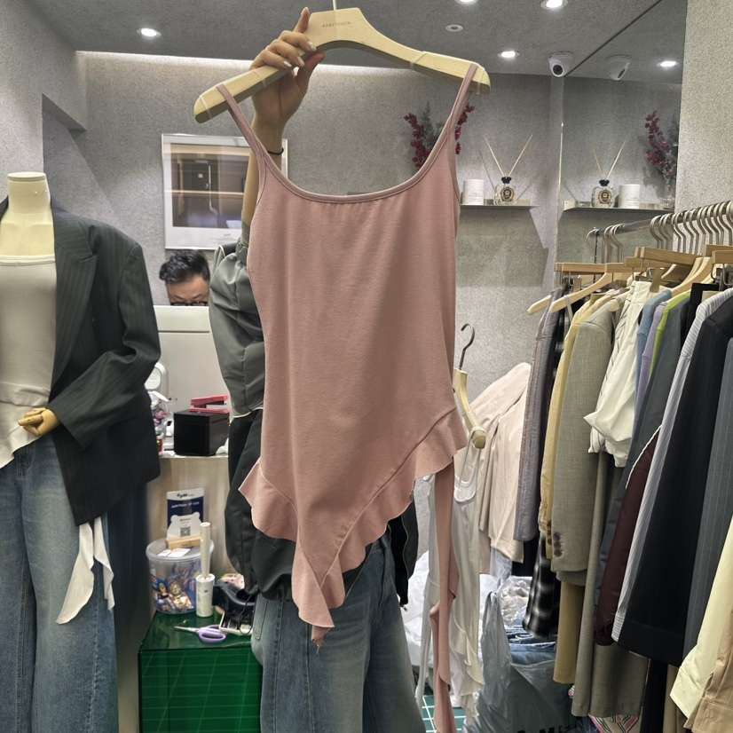 BABYTOUCH直郵韓國代購㊣女裝新品熱賣時尚休閑25春夏吊帶背心BABYTOUCH吊帶/背心