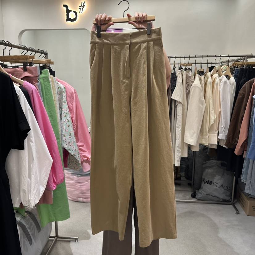 BISHOP韓國直郵㊣女裝新品熱賣職業時尚人氣休閑推薦休閑褲b#/BISHOP休閑褲