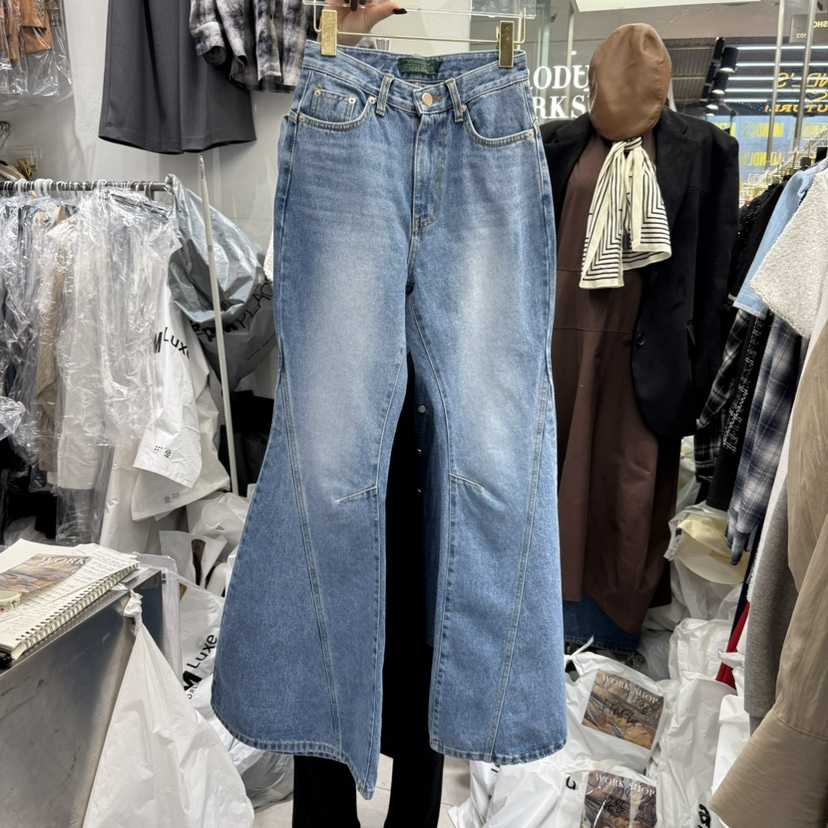 WORK SHOP東大門代購女裝新款人氣熱賣真品休閑25春夏牛仔褲Work_shop牛仔褲
