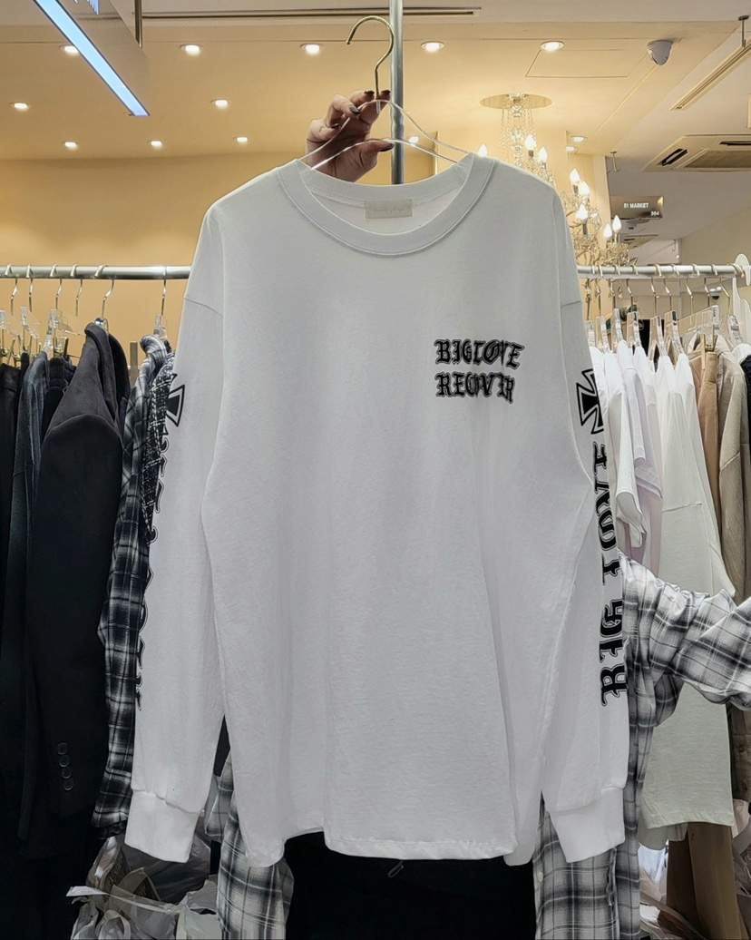 WORK SHOP韓國㊣直郵東大門代購女裝新品熱賣時尚推薦長袖T恤Work_shop長袖T恤