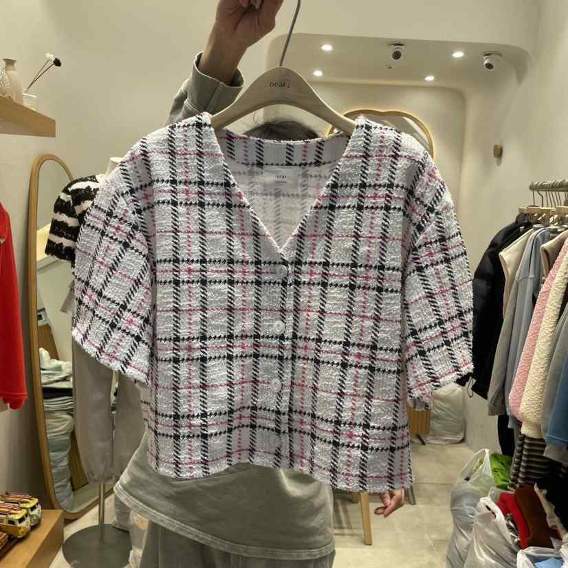 NEAR韓國直郵㊣東大門實拍女裝新品時尚熱賣職業襯衫蕾絲衫NEAR襯衫/蕾絲衫