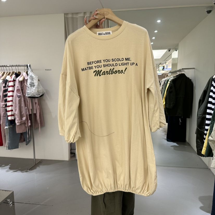 VAULT韓國直郵㊣女裝新款休閑人氣推薦25春夏時尚職業連衣裙VAULT連衣裙