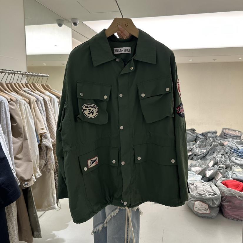 VAULT韓國直郵㊣東大門實拍女裝新品推薦職業休閑時尚25春夏夾克VAULT夾克
