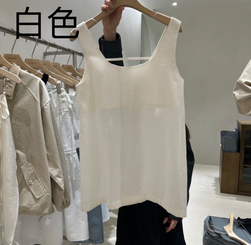 A WANT直郵韓國代購㊣女裝新品休閑25春夏人氣熱賣馬甲含腰繩A WANT馬甲