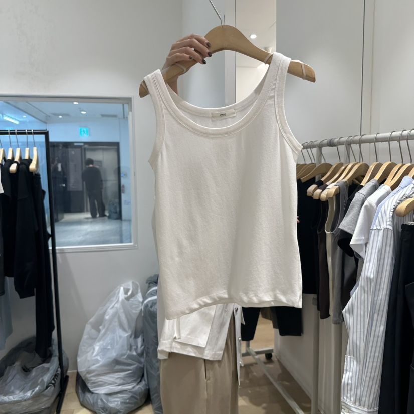 OVU韓國直郵㊣女裝新品人氣25春夏時尚休閑推薦職業吊帶背心OVU吊帶/背心