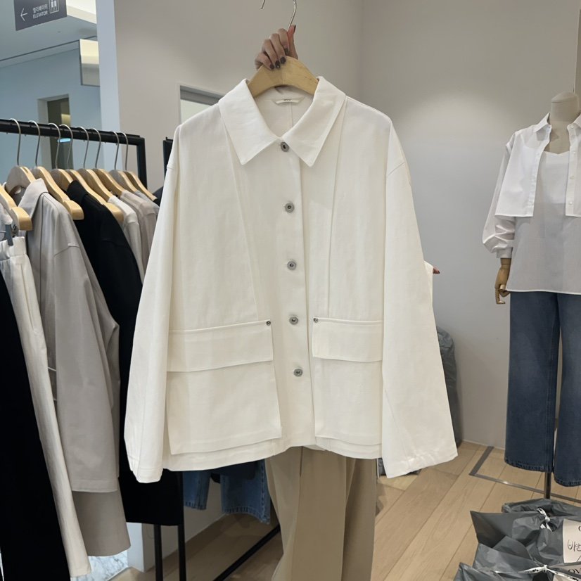 OVU韓國㊣直郵東大門代購女裝新品25春夏推薦時尚職業熱賣夾克OVU夾克