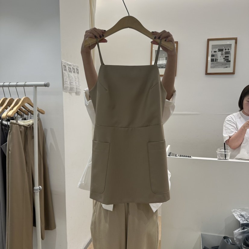 OVU直郵韓國代購㊣女裝新款時尚職業人氣熱賣休閑推薦連衣裙OVU連衣裙