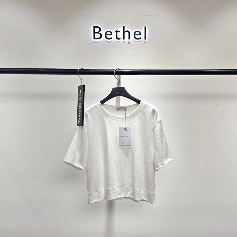 BETHEL直郵韓國代購㊣女裝新品推薦時尚人氣職業25春夏休閑T恤BETHELT恤